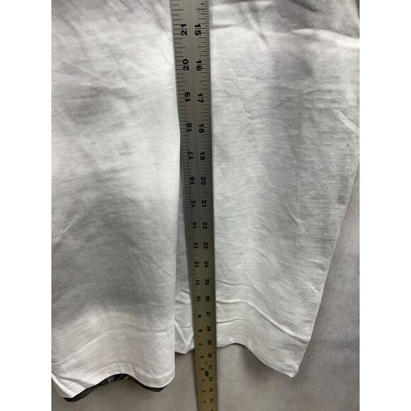 White Fox Boutique Link In Bio! Oversized Tee Greyscale Size XS/S - Picture 8 of 12